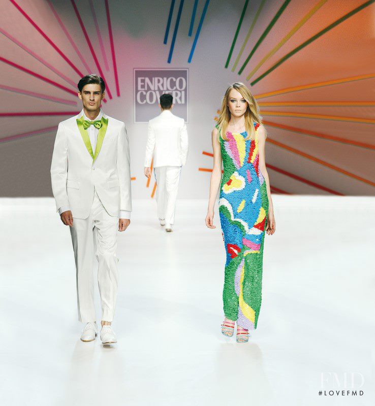 Enrico Coveri fashion show for Spring/Summer 2012