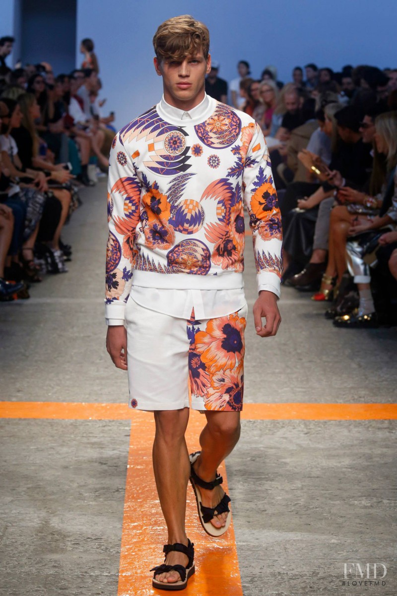 MSGM fashion show for Spring/Summer 2014