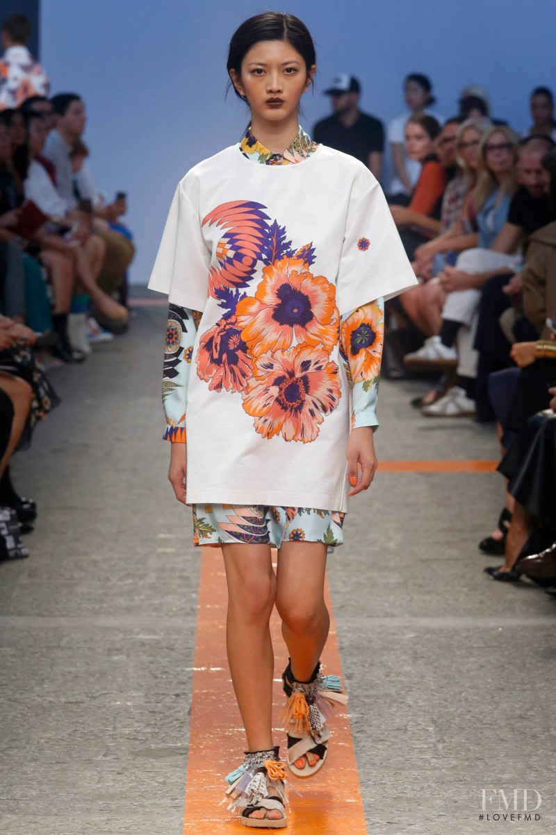 MSGM fashion show for Spring/Summer 2014