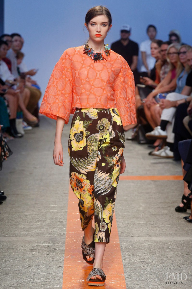 MSGM fashion show for Spring/Summer 2014