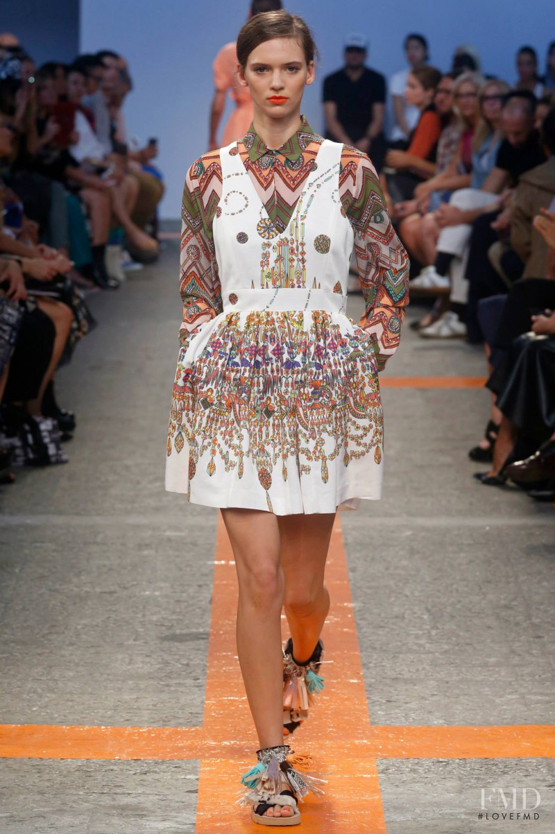 MSGM fashion show for Spring/Summer 2014