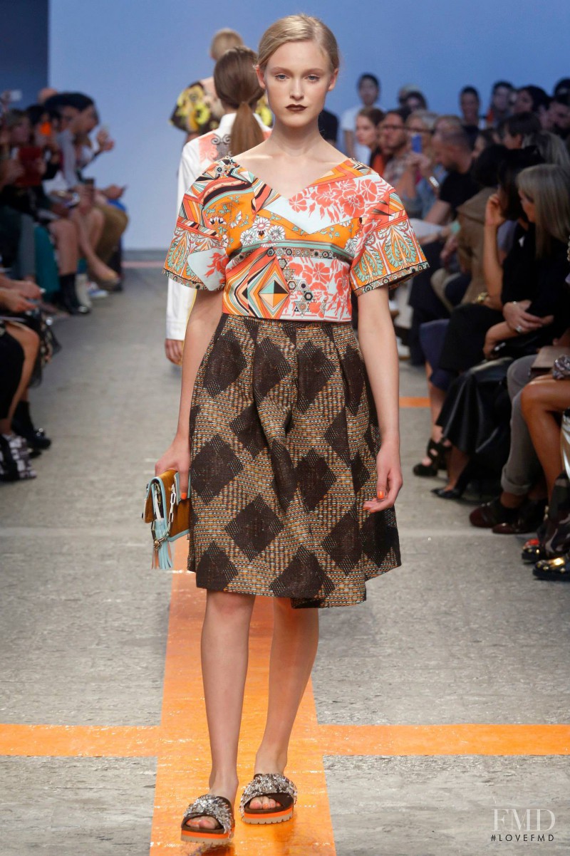MSGM fashion show for Spring/Summer 2014