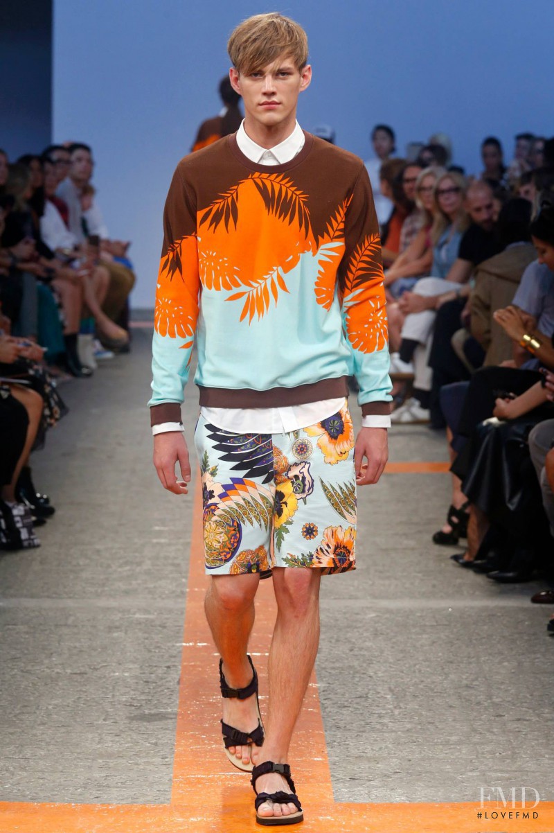 MSGM fashion show for Spring/Summer 2014