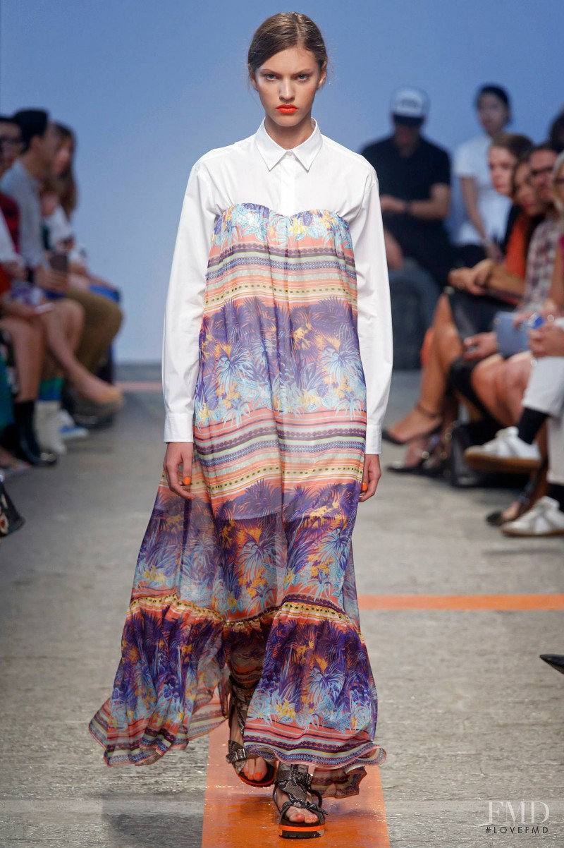 MSGM fashion show for Spring/Summer 2014