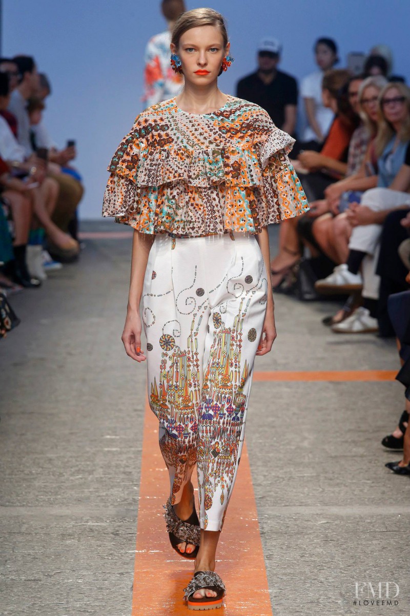 MSGM fashion show for Spring/Summer 2014