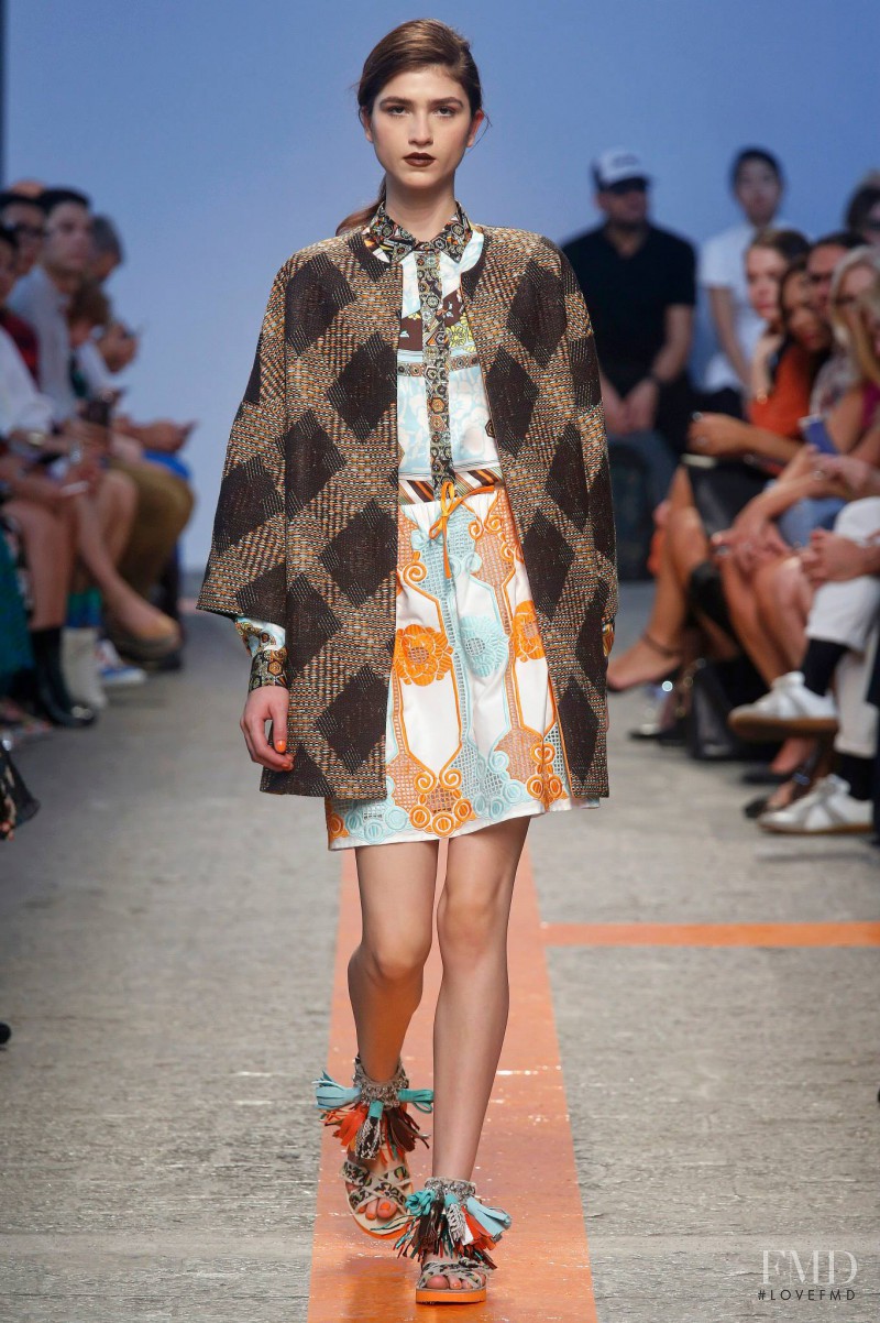 MSGM fashion show for Spring/Summer 2014