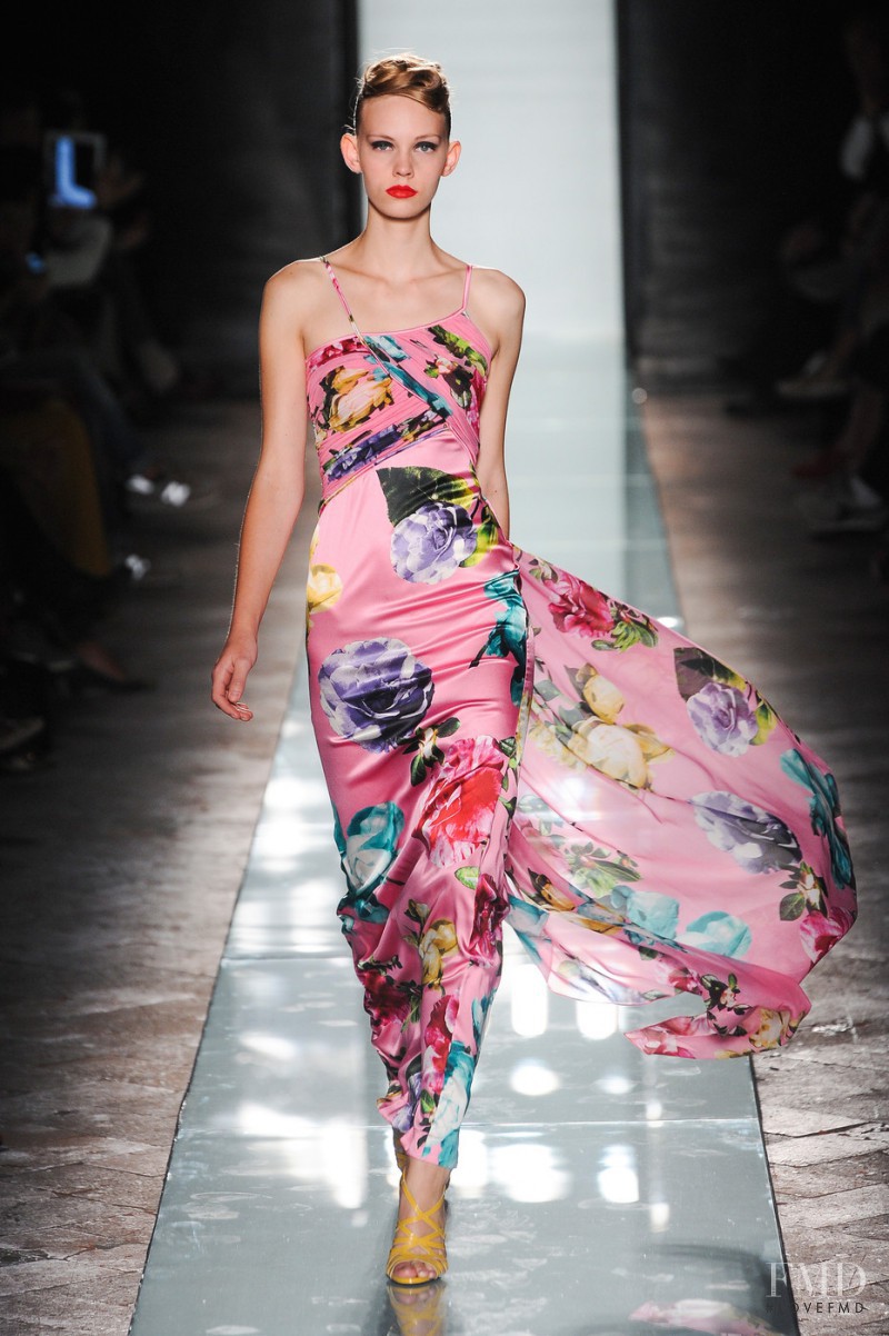 Charlotte Nolting featured in  the roccobarocco fashion show for Spring/Summer 2014