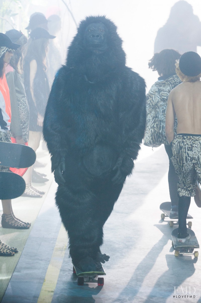 Moncler Gamme Rouge fashion show for Spring/Summer 2014