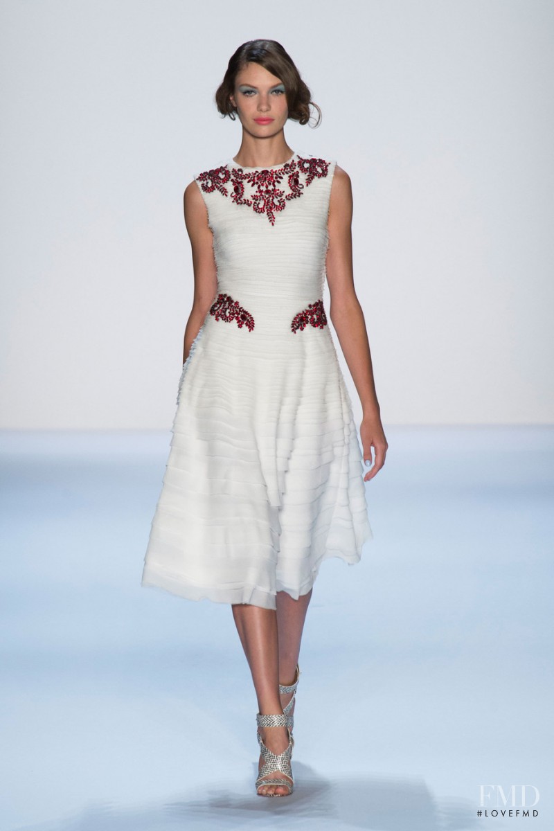 Badgley Mischka fashion show for Spring/Summer 2014