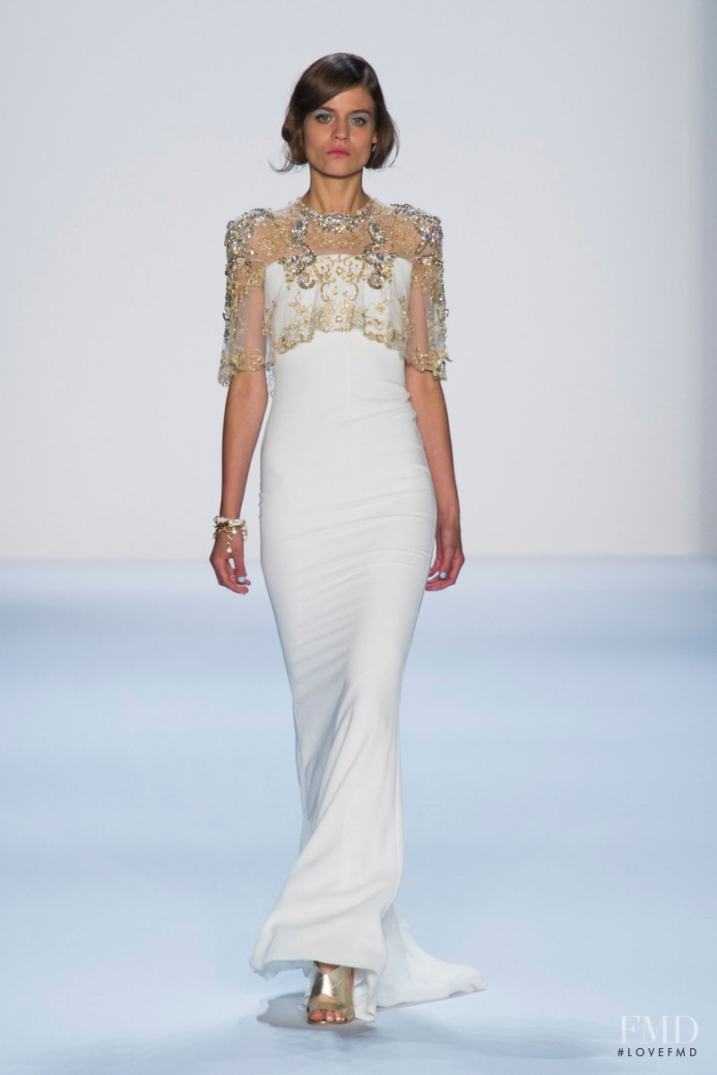 Badgley Mischka fashion show for Spring/Summer 2014