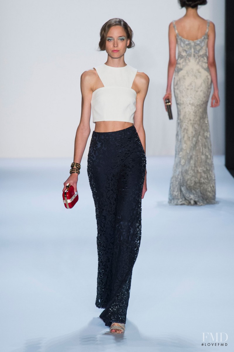 Badgley Mischka fashion show for Spring/Summer 2014