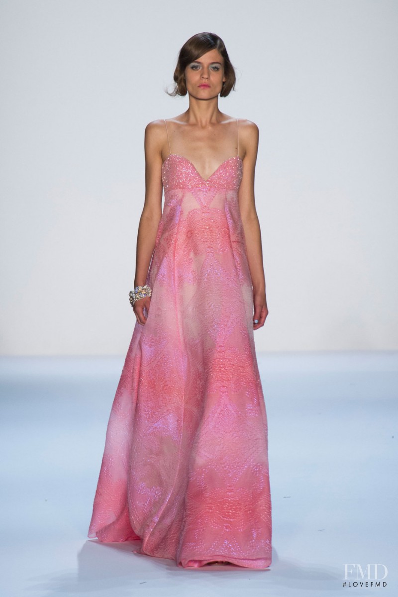 Badgley Mischka fashion show for Spring/Summer 2014
