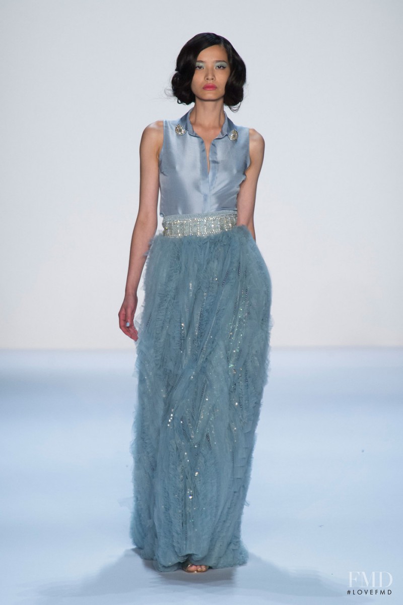 Badgley Mischka fashion show for Spring/Summer 2014