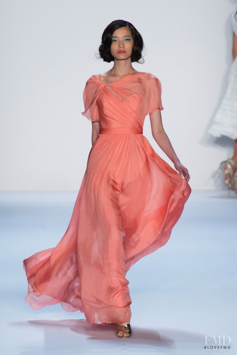 Badgley Mischka fashion show for Spring/Summer 2014