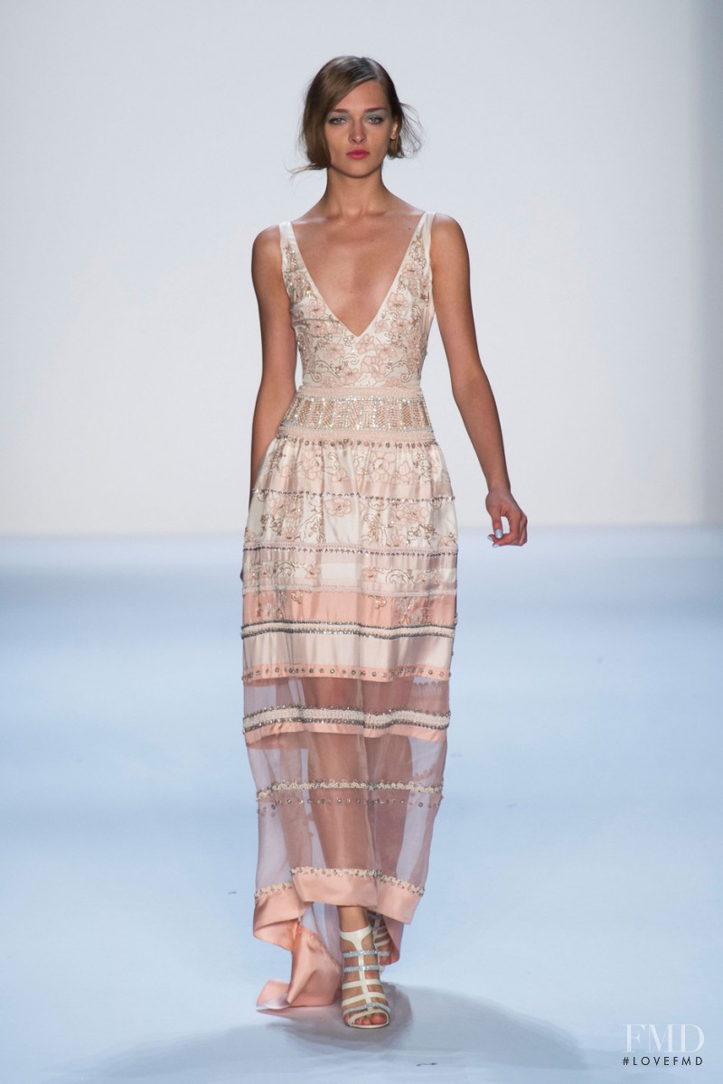 Badgley Mischka fashion show for Spring/Summer 2014