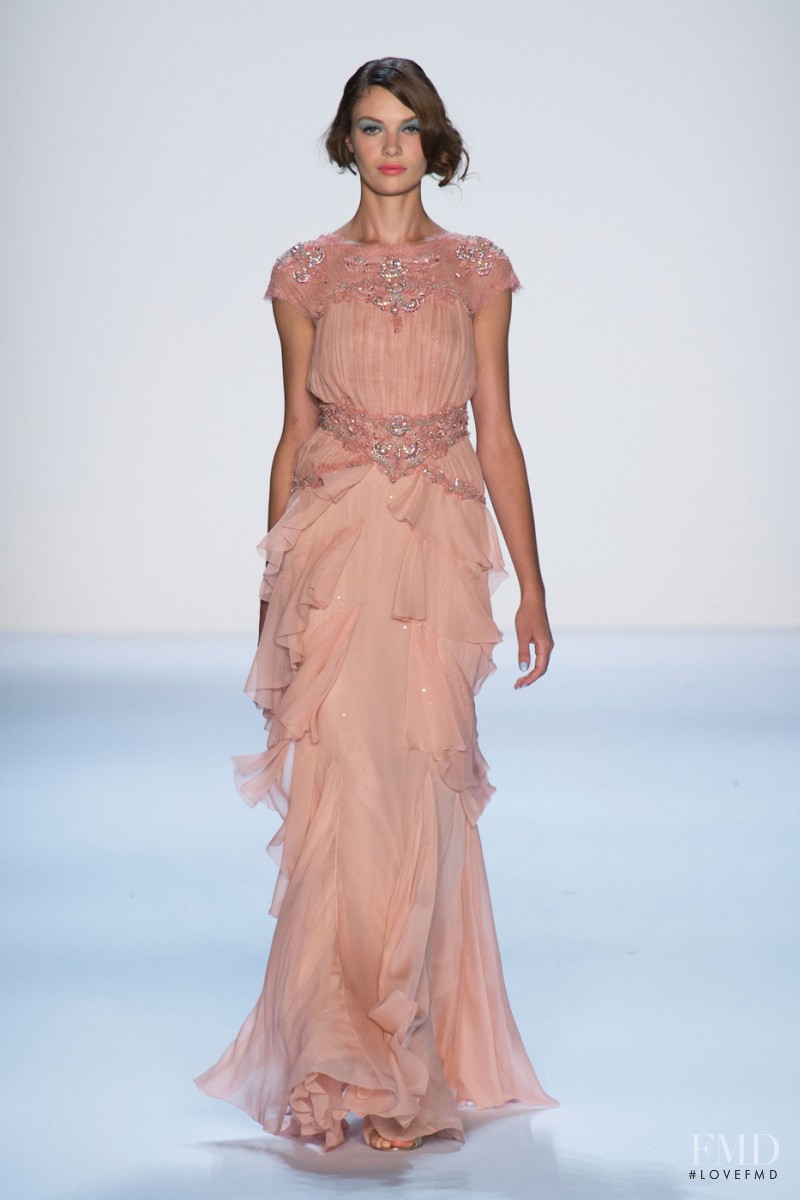 Badgley Mischka fashion show for Spring/Summer 2014