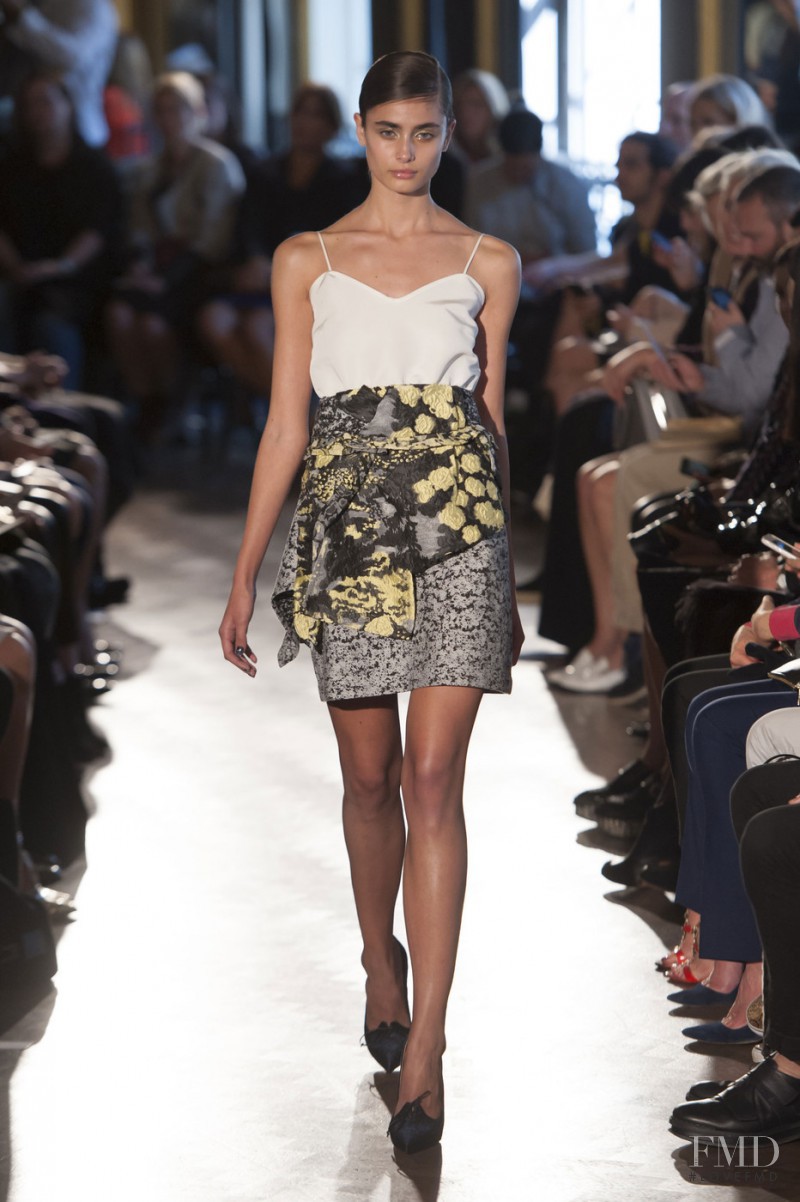 Taylor Hill featured in  the Michael van der Ham fashion show for Spring/Summer 2014