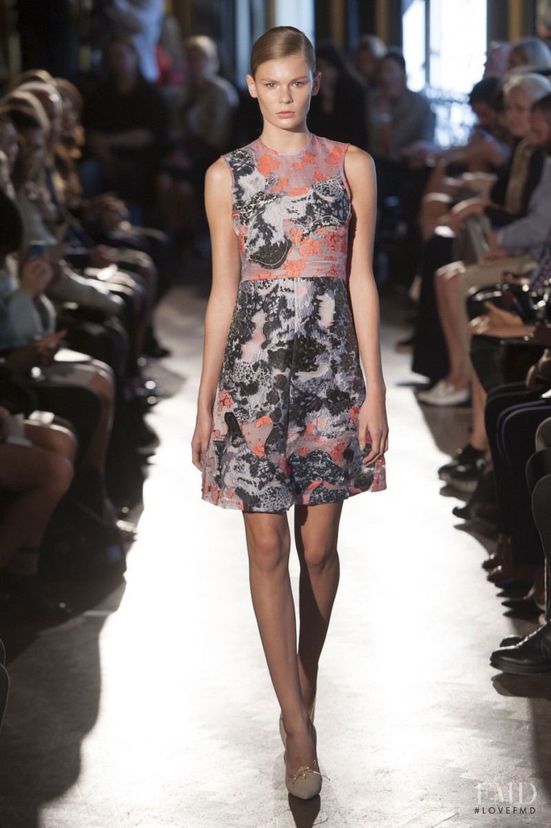 Alexandra Elizabeth Ljadov featured in  the Michael van der Ham fashion show for Spring/Summer 2014