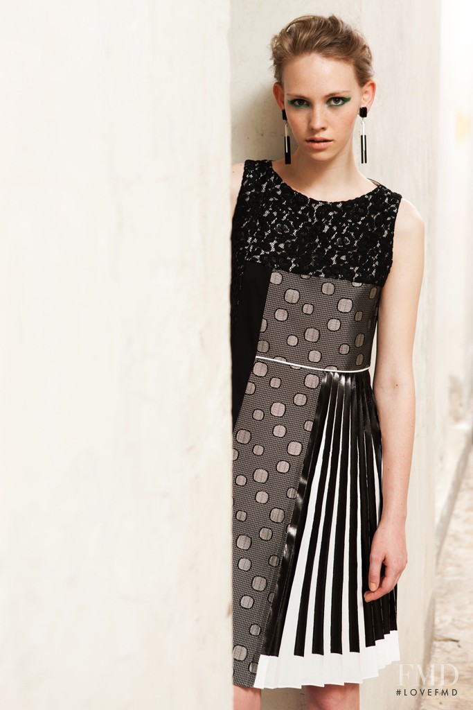 Charlotte Nolting featured in  the Antonio Marras fashion show for Resort 2013