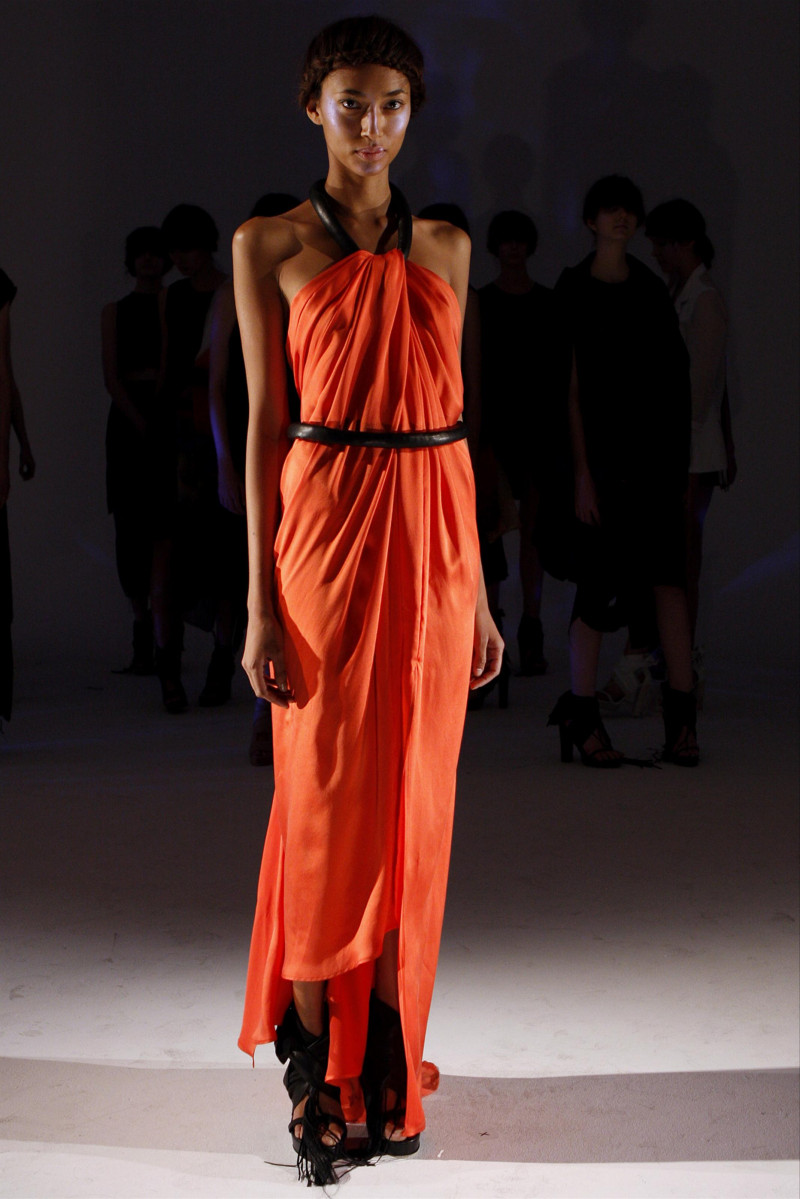 Anais Mali featured in  the Mandy Coon fashion show for Spring/Summer 2011