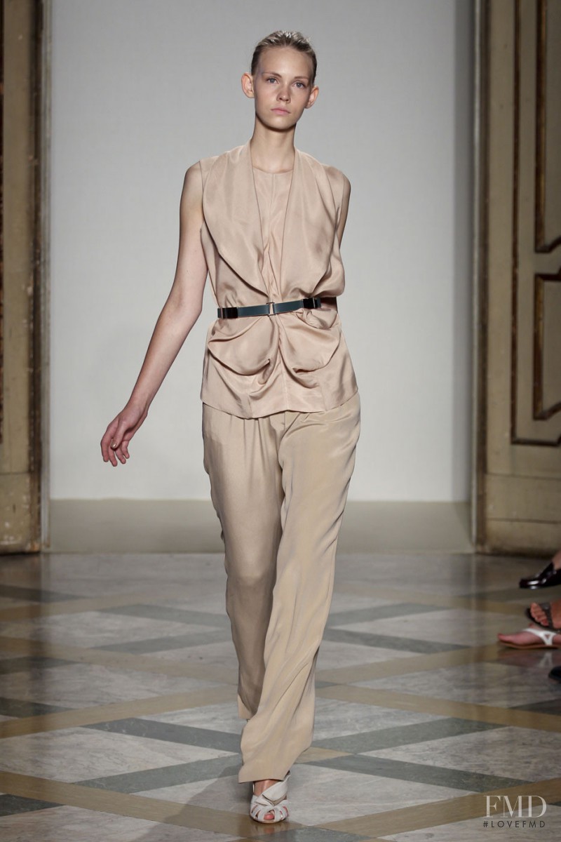 Charlotte Nolting featured in  the Silvio Betterelli fashion show for Spring/Summer 2012