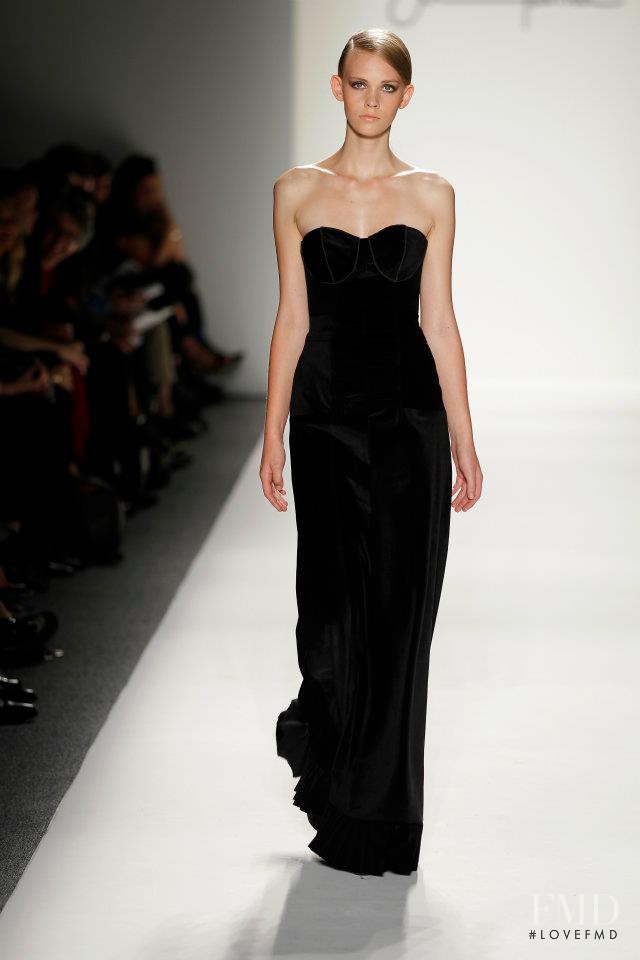 Charlotte Nolting featured in  the Supima fashion show for Spring/Summer 2012