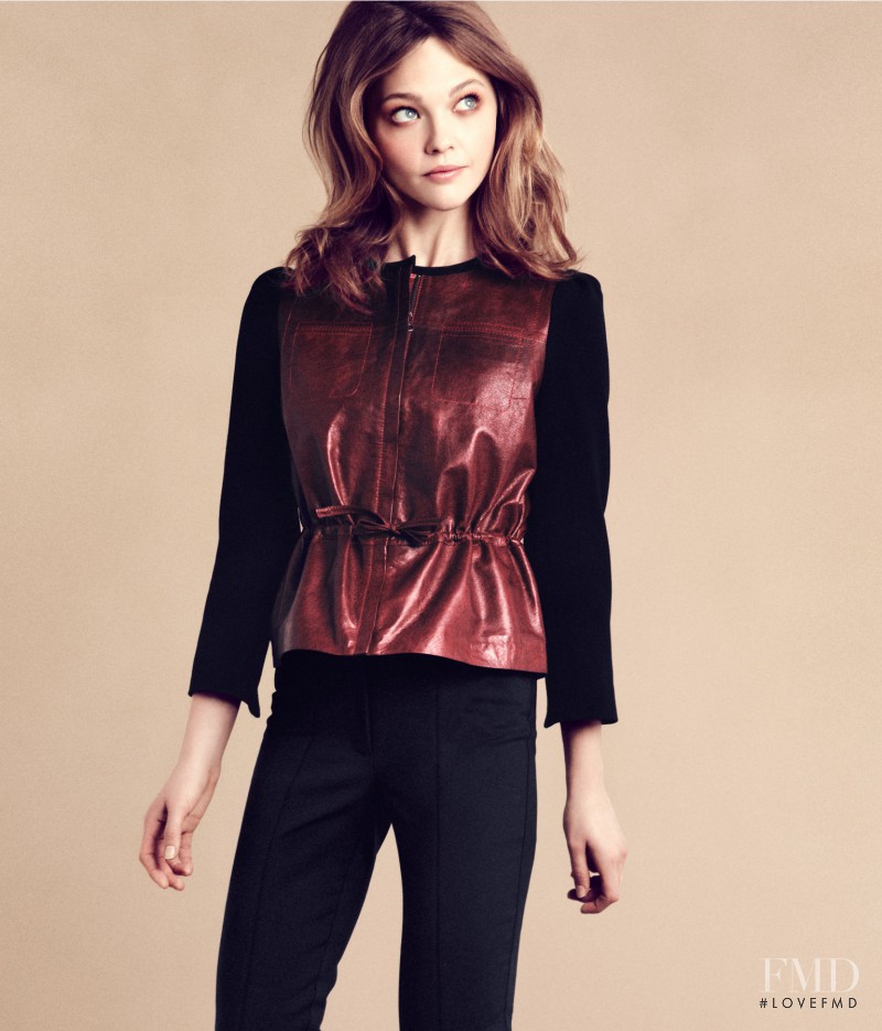 Sasha Pivovarova featured in  the H&M catalogue for Winter 2011