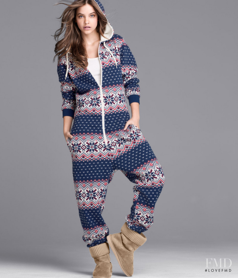 Barbara Palvin featured in  the H&M catalogue for Winter 2011