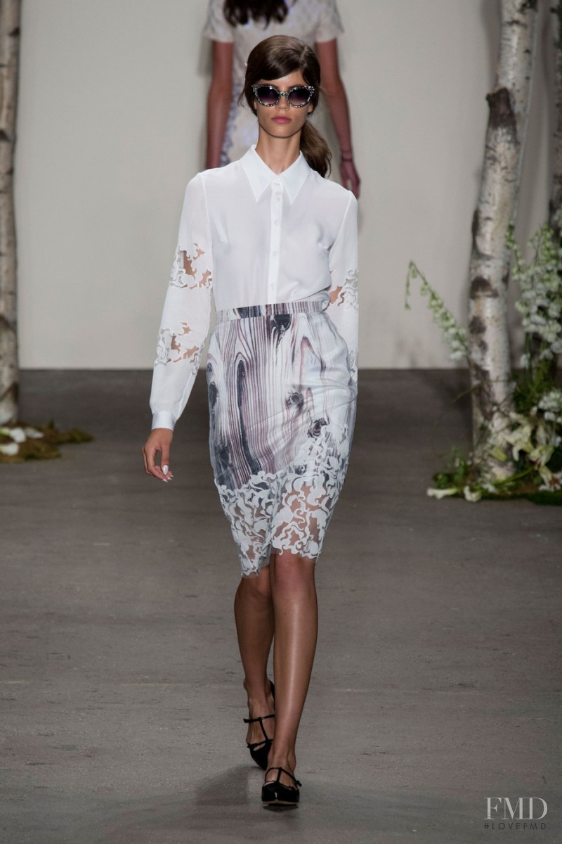 Antonina Petkovic featured in  the Honor fashion show for Spring/Summer 2014