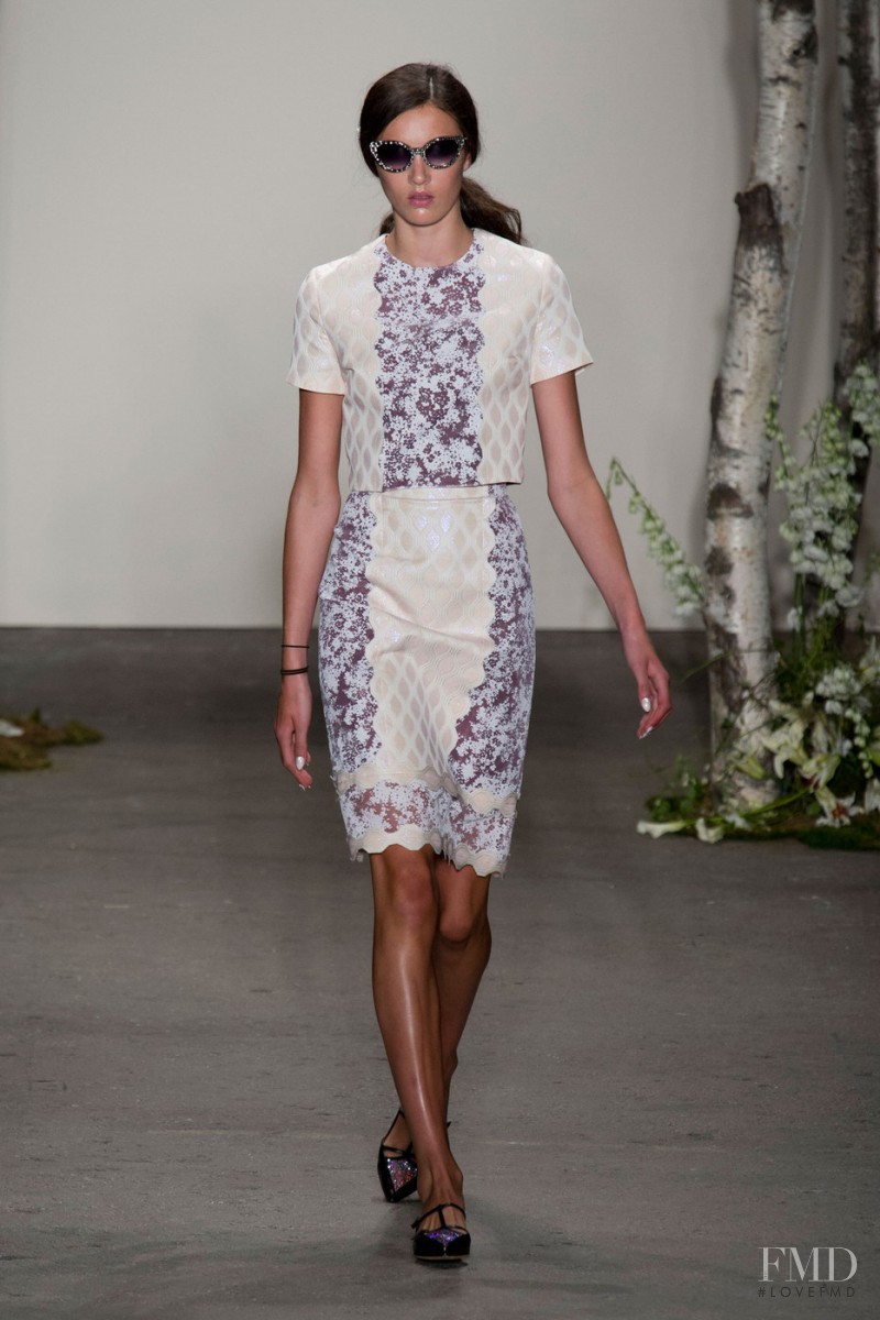 Matilda Lowther featured in  the Honor fashion show for Spring/Summer 2014