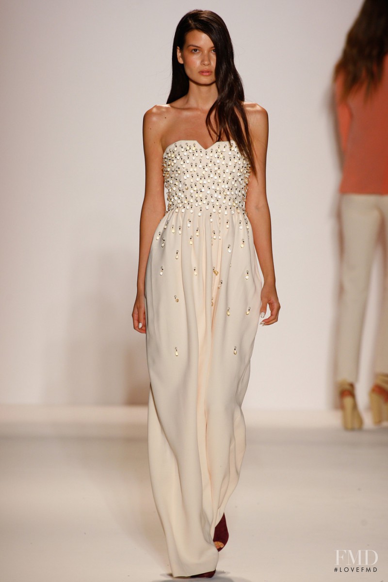 Monika McCarrick featured in  the Noon By Noor fashion show for Spring/Summer 2014