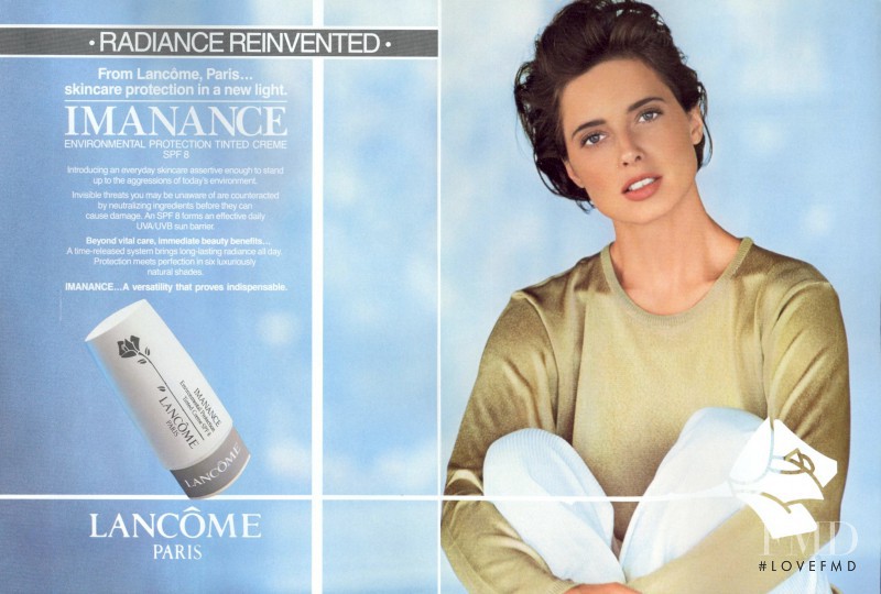 Isabella Rossellini featured in  the Lancome advertisement for Spring/Summer 1993