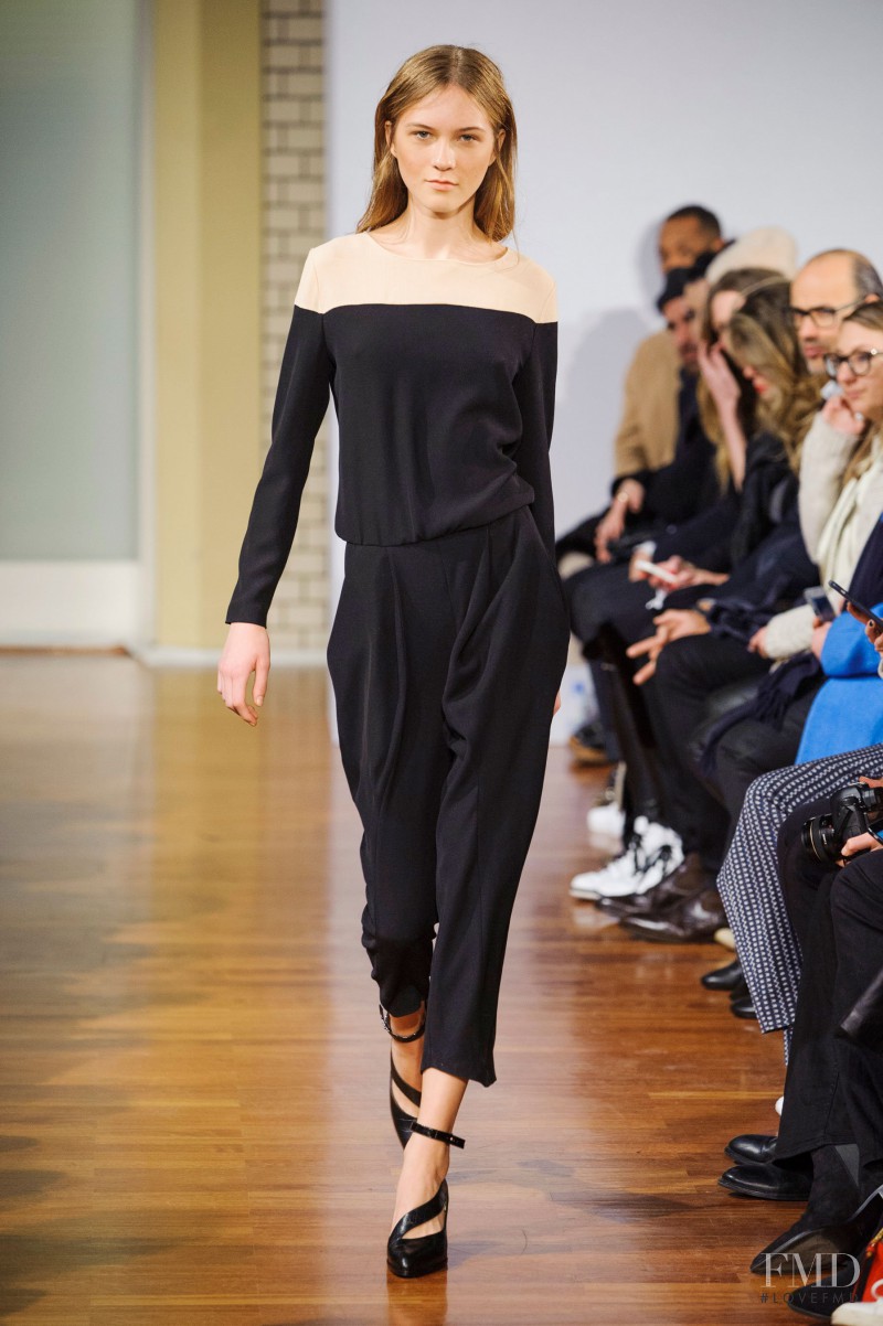 Kati Grace featured in  the Malaika Raiss fashion show for Autumn/Winter 2015