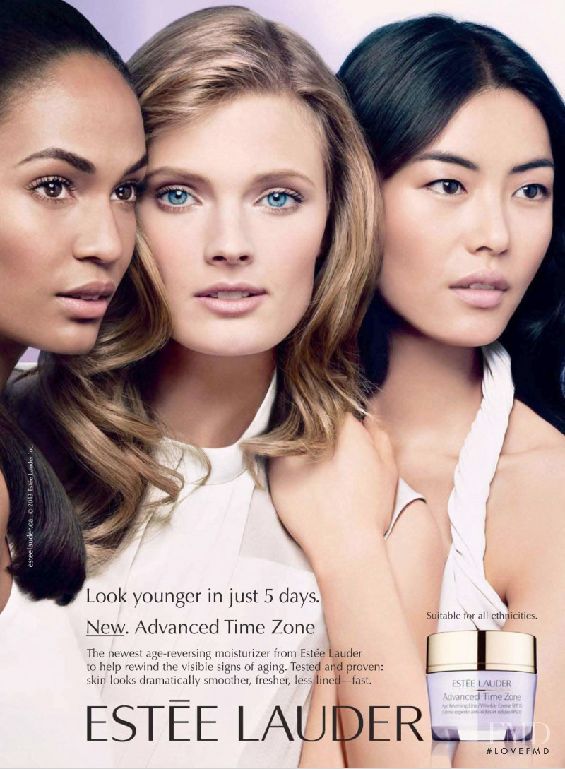 Constance Jablonski featured in  the Estée Lauder Pretty Naughty advertisement for Spring/Summer 2013
