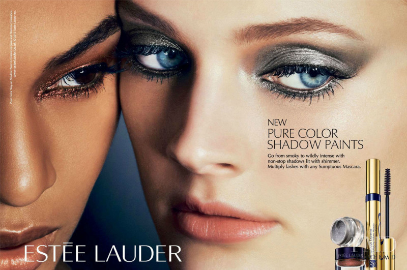 Constance Jablonski featured in  the Estée Lauder Pretty Naughty advertisement for Spring/Summer 2013