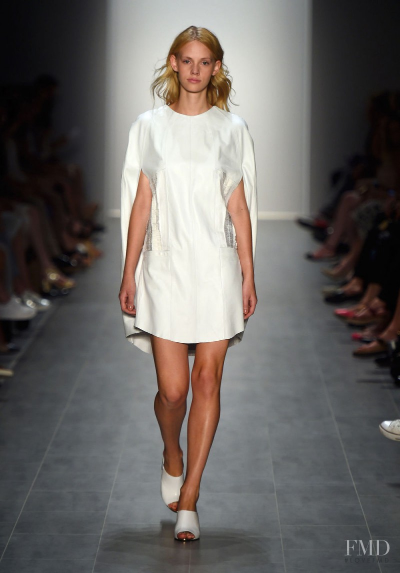 Charlotte Nolting featured in  the Malaika Raiss fashion show for Spring/Summer 2015