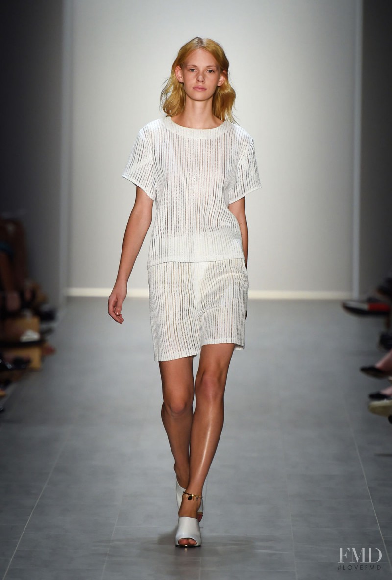 Charlotte Nolting featured in  the Malaika Raiss fashion show for Spring/Summer 2015