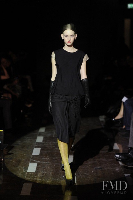 Charlotte Nolting featured in  the Mongrels in Common fashion show for Autumn/Winter 2011