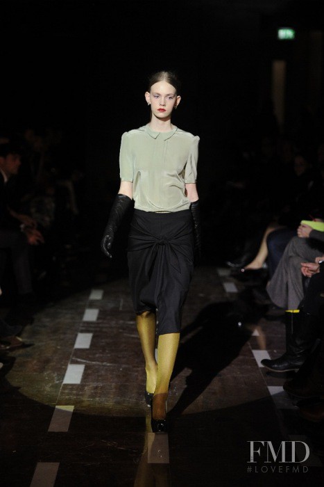 Charlotte Nolting featured in  the Mongrels in Common fashion show for Autumn/Winter 2011