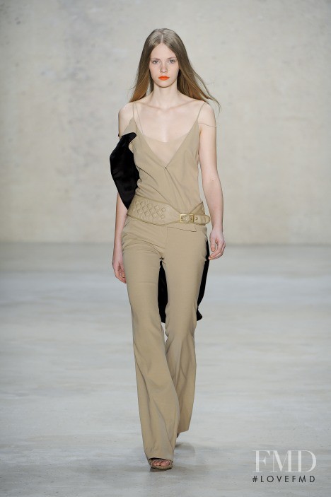 Charlotte Nolting featured in  the Dorothee Schumacher fashion show for Autumn/Winter 2011