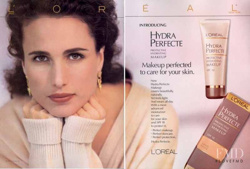 L\'Oreal Paris advertisement for Spring/Summer 1991