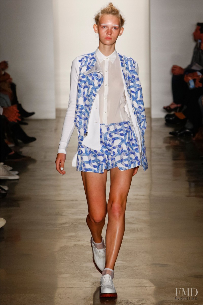 Charlotte Nolting featured in  the Wayne fashion show for Spring/Summer 2012