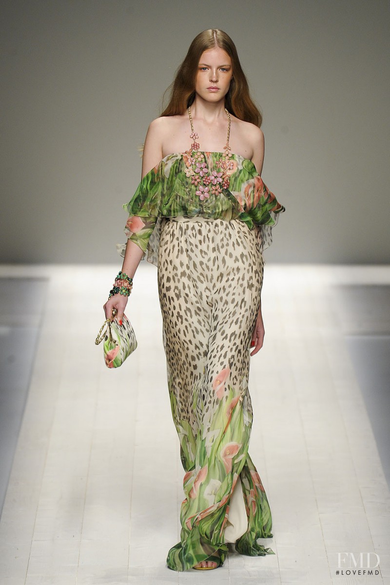 Charlotte Nolting featured in  the be Blumarine fashion show for Spring/Summer 2012