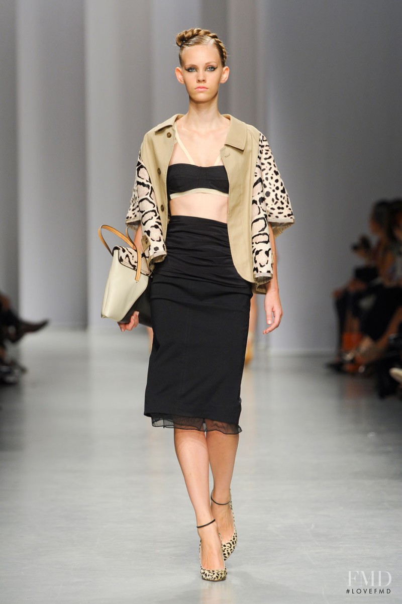 Charlotte Nolting featured in  the Antonio Marras fashion show for Spring/Summer 2012