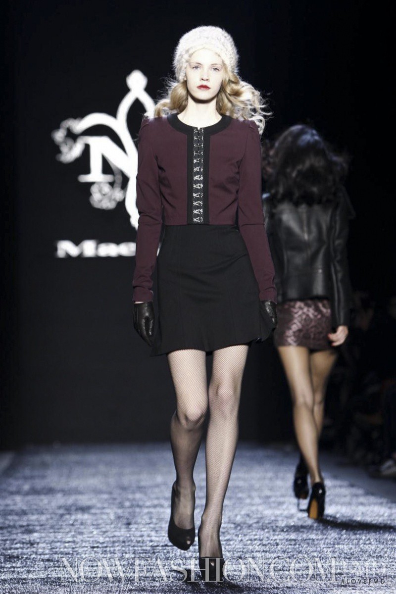 Charlotte Nolting featured in  the Mackage fashion show for Autumn/Winter 2011