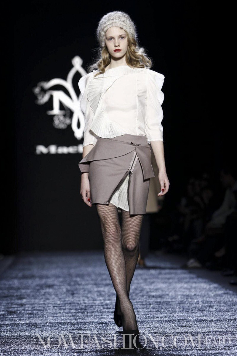 Charlotte Nolting featured in  the Mackage fashion show for Autumn/Winter 2011