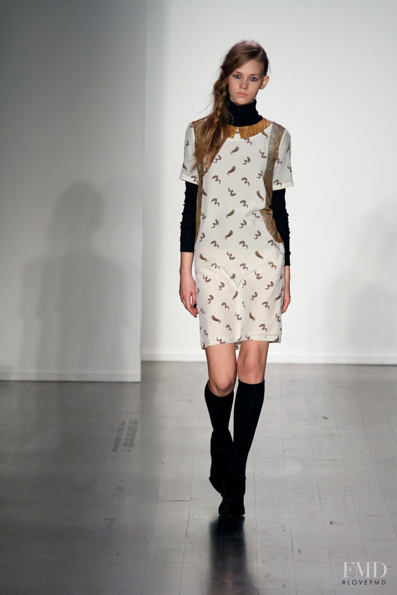 Charlotte Nolting featured in  the Risto fashion show for Autumn/Winter 2011