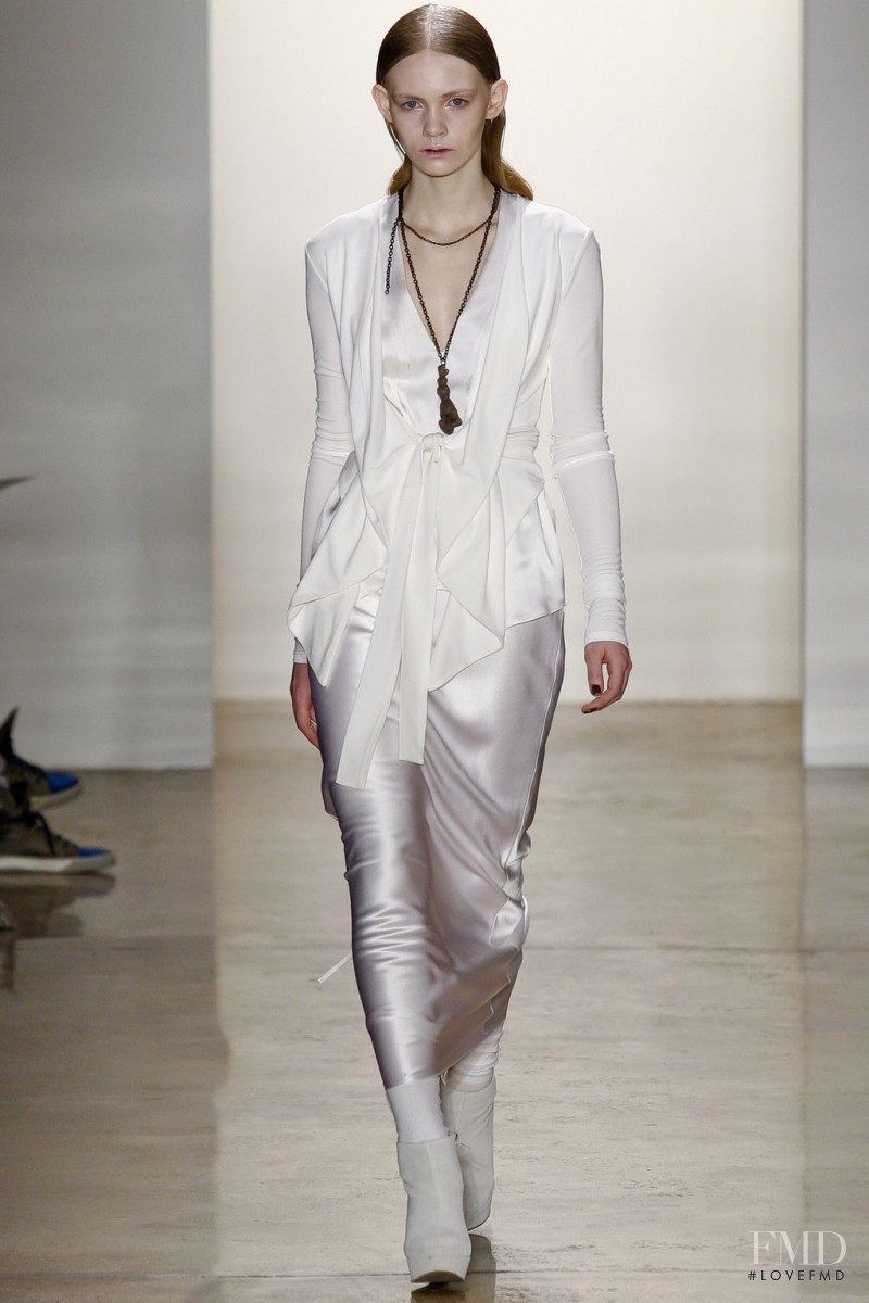 Charlotte Nolting featured in  the Wayne fashion show for Autumn/Winter 2011