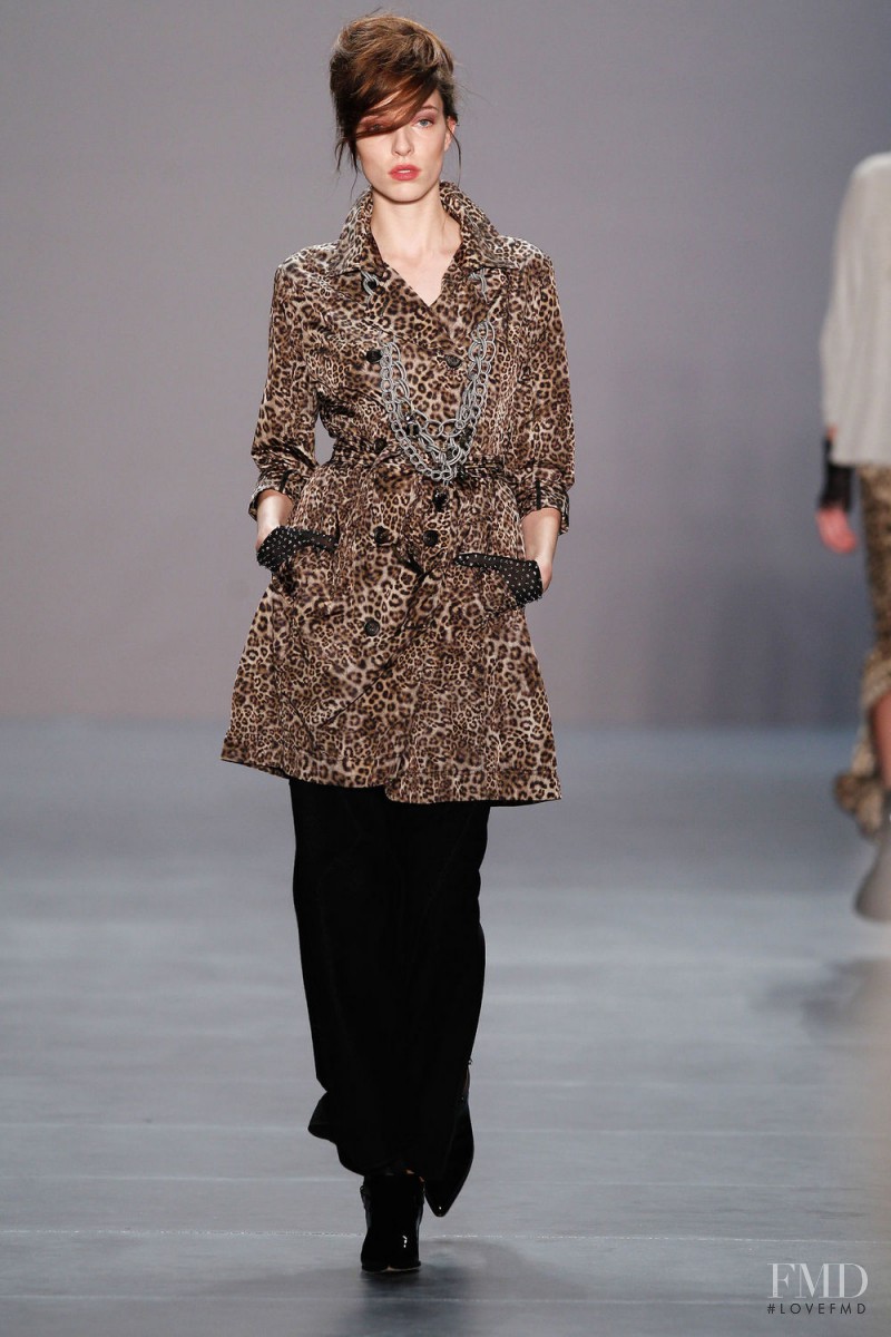 Anna-Maria Nemetz featured in  the Marc Cain fashion show for Autumn/Winter 2014