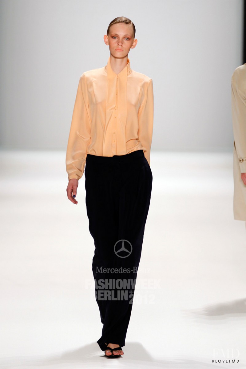 Charlotte Nolting featured in  the Mongrels in Common fashion show for Spring/Summer 2012